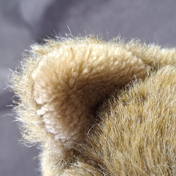 Vintage Gund Light Brown Tan Teddy Bear Stuffed Toy G 13" 1982 - Picture 9 of 12